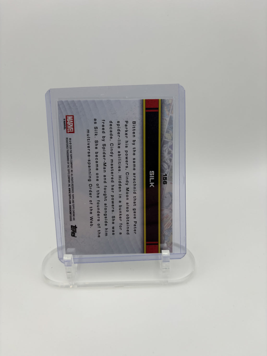 2026 Topps Chrome Marvel Silk #156 Green X-Fractor 99/99