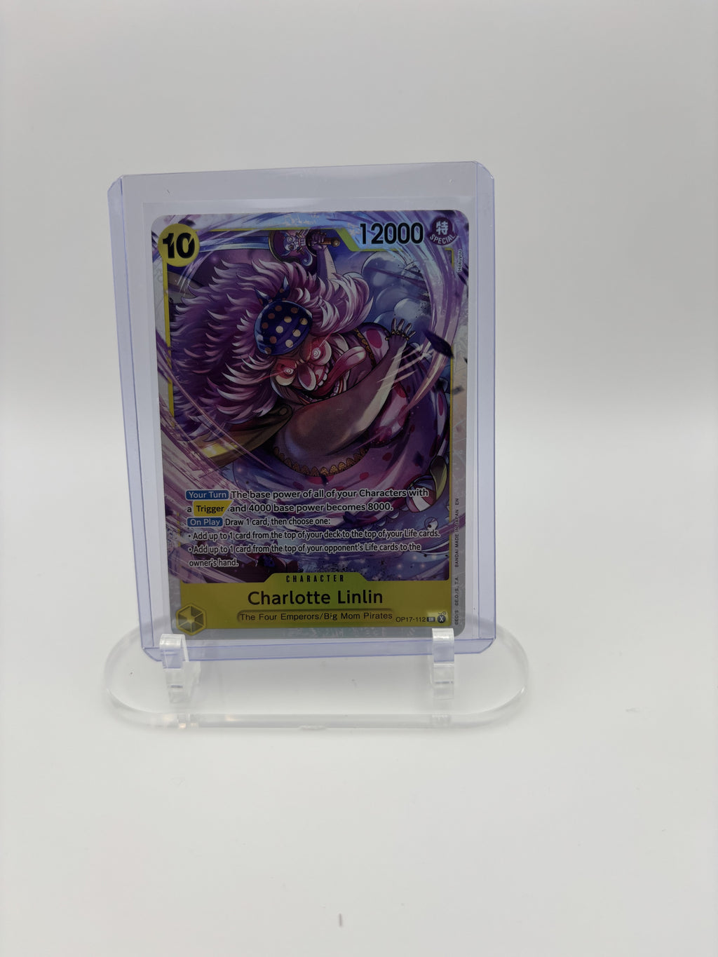 2026 One Piece OP17 Charlotte Linlin Alternate Art #OP17-112