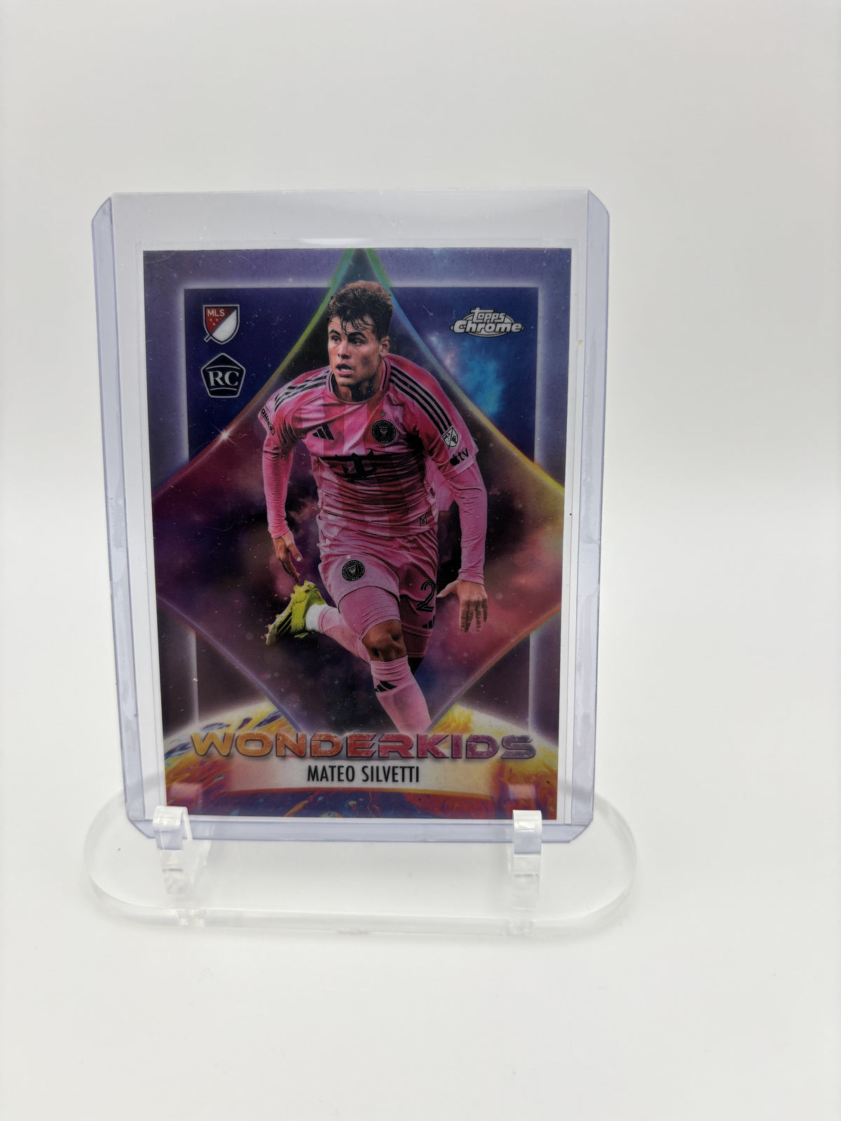 2026 Topps Chrome MLS Mateo Silvetti RC Wonderkids #WK-9